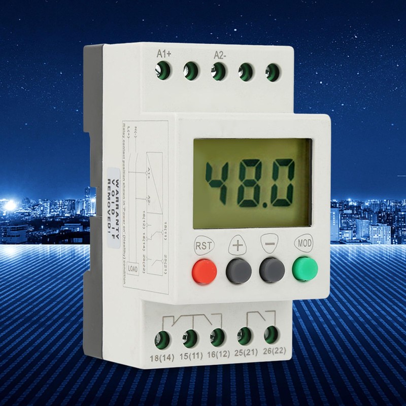 YWBL-WH SVR1000 Single Phase Voltage Monitoring Sequence Relay Over Voltage