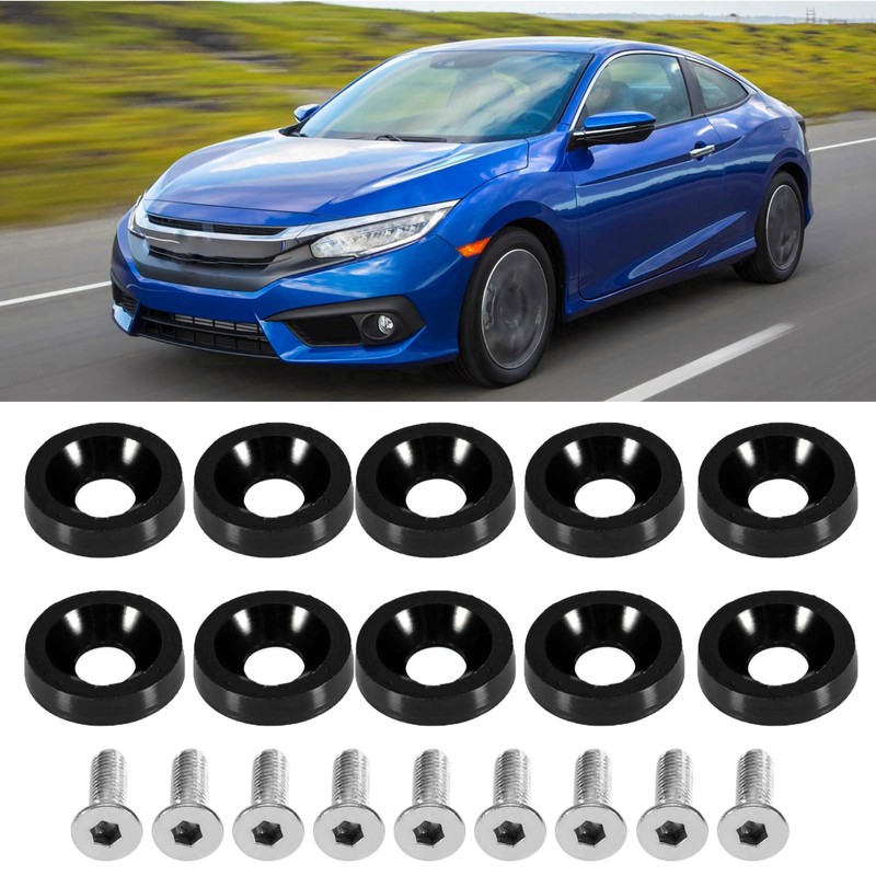 For Bumper Washers M6 Black Car Modification M6 Seal Bolt