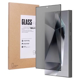 Galaxy S25 Ultra Glass Film, Supports Fingerprint Authentication, Privacy Protection, Privacy Protection, No Interference, 9H Hardness, Easy Installation, Bubble Free, Shatterproof, Fingerprint