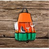 Ukoke Heavy Duty 12-Piece Garden Tool Kit with Storage Apron,