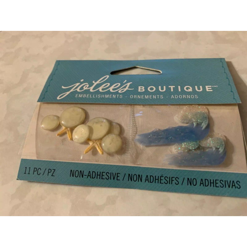 Jolee's Boutique JOLEE’S BOUTIQUE 3D MINI GLITTER WAVES OCEAN WAVES