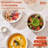 24 oz Ceramic Cereal Bowl Set of 4, 6" Breakfast