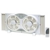 EUROSTAR Twin Window Fan, White, 37"