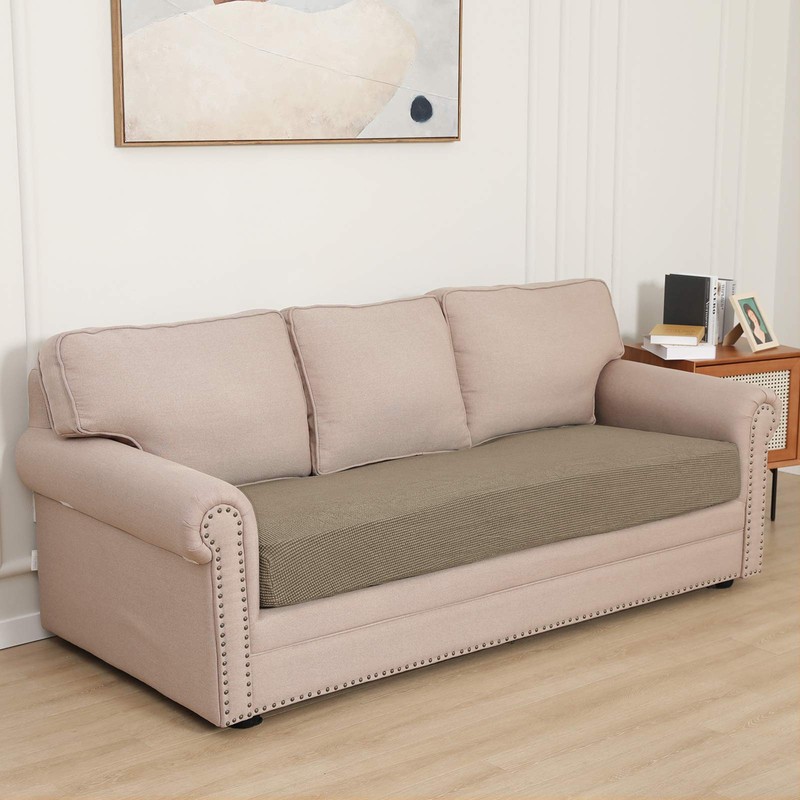 Easy-Going Stretch 1 Piece Couch Cushion Cover for Sofa