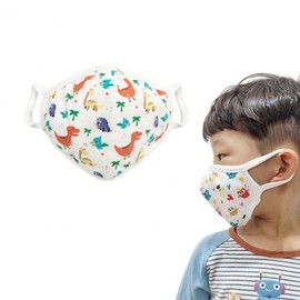 Eco Organic Pure Cotton Baby 3D Winter Mask (1pc) Animal Mask 3ea