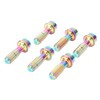 6PCS Bicycle Stem Bolt M5 X 16mm Titanium Alloy Waterproof