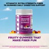 Vitamatic Prebiotic Fiber Gummies for Adults, 7G Extra Strength, Zero