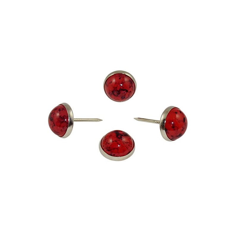 Decotacks® 7/16" Marble Design Upholstery Nails Sofa Tacks 25 PCS/Pack