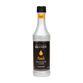 Monin Peach Flavor Concentrate 375ml Bottle