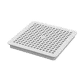 Jay R. Smith 305-10 PVCeptor 12" x 12" PVC Full Grate For Floor Sink