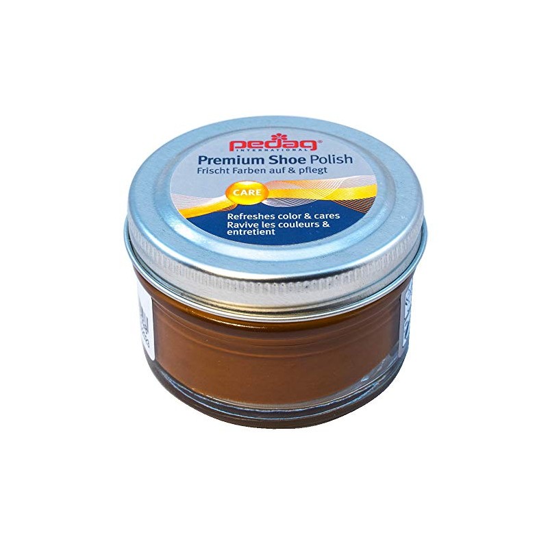 pedag Premium Shoe Cream Polish 851 for Smooth Leather, Made