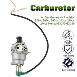 MOPASEN Huayi P21-1 Carburetor for Gas Generator Predator 301cc 302cc 240cc 242cc 270cc 274cc Honda GX270 GX240
