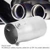Exhaust Tailpipe, 76 x 89 mm, Automotive Exhaust Tailpipe, Stainless