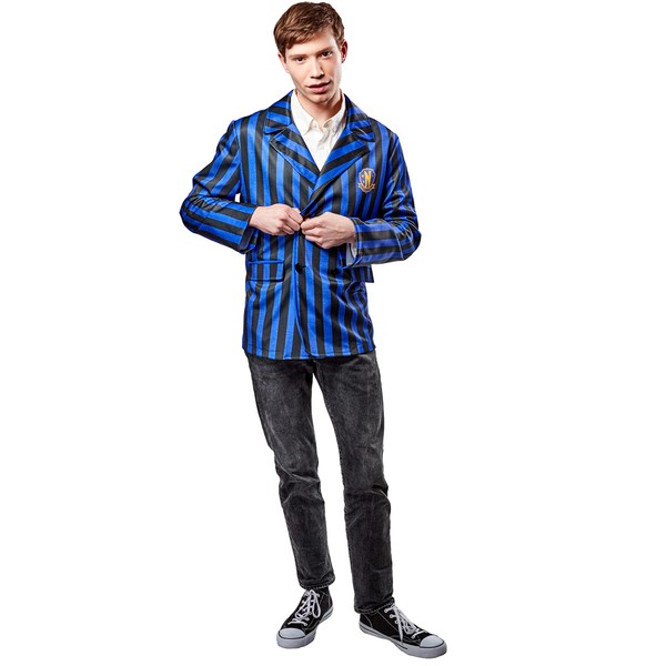 Rubie's Wednesday Nevermore Academy - chamarra para disfraz para hombre,