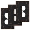 French Cabriole Decorative Wall Plate Switch Plate Outlet Cover (Single