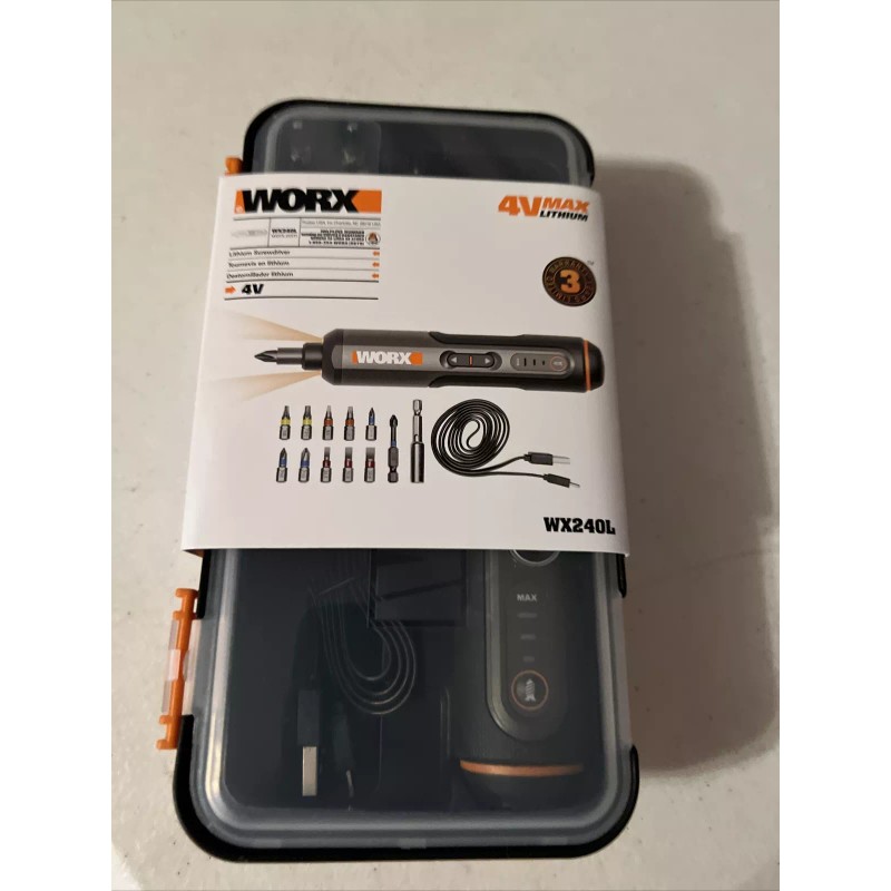 WORX WX240L 4V 3-Speed Power Screw Driver Screwdriver Hand Tools