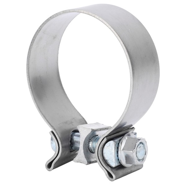 Exhaust Pipe Connector, 66.5 mm/2.62 Inch Stainless Steel Exhaust Pipe