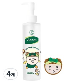 Acnes 4HA deep cleansing oil random delivery, 4 pieces, 200ml / 아크네스 4HA 딥 클렌징오일 랜덤발송, 4개, 200ml