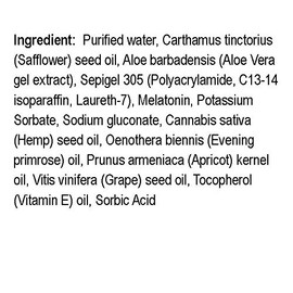 Melatonina Crème (The Sleep Hormone) Botella de 4 oz. Sin parabenos, sin soja, sin fragancia, no grasa y formulada para una excelente absorción. Fabri
