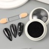 1Pcs Black Chrome Nail Powder Nail Glitter Powder Shining Chrome