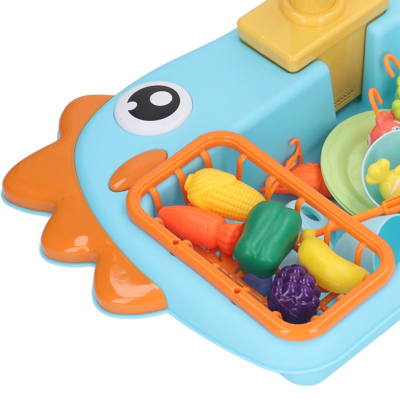 Dinosaur Electronic Dishwasher Toys 2 in 1 Kitchen Sink Toys