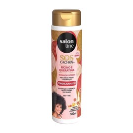 Salon Line S.O.S Cachos Ricino e Queratina Salon Line Curly Hair Conditioner 10.1 fl oz (300 ml) Conditionair