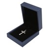 Crucifix Necklace Exquisite 925 Sterling Silver Men's Women's Jesus Cross