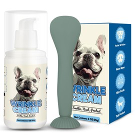 Blsamo Antiarrugas para Perros (85 G, Incluye Aplicador). Locin para Aliviar La Piel Seca Y con Picazn. Tratamiento para Candidiasis. Protege contra  