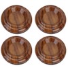 4Pcs Piano Foot Pads Upright Piano Caster Cup ABS Casters