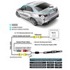 Car Backup Camera HD Night Vision Rear View Camera License