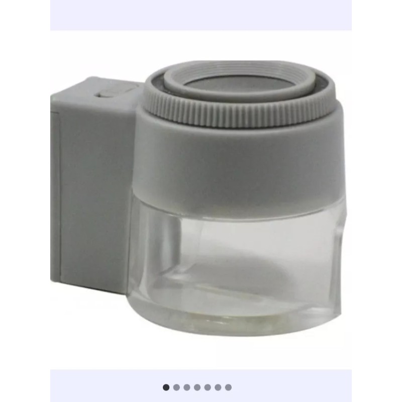 Hergom Dermoscopio Mini De 8x, 23 Mm Con Luz Led