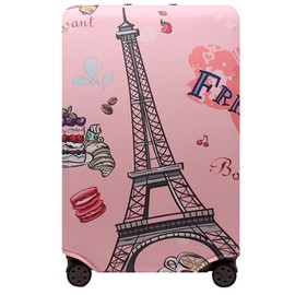 YianBestja Elastic Travel Suitcase Protective Cover Washable Suitcase Protective Cover Luggage Cover for 18-32 Inch Suitcase, Tower, Modern