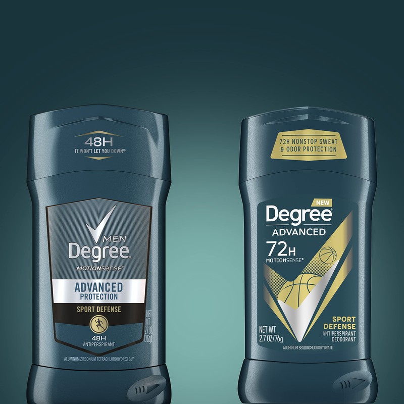Degree Advanced Protection Antiperspirant Deodorant Sport Defense 4 count 72-Hour