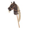 HKM Hobby Horse Mini Horse Soft Plush Dark Brown