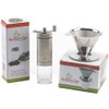 Maranello Caffé Pour Over Coffee Dripper Stainless Steel Reusable Drip