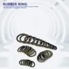 VOBOR 240pcs 68 8 mm Metal Rubber Sealing Oil Ring