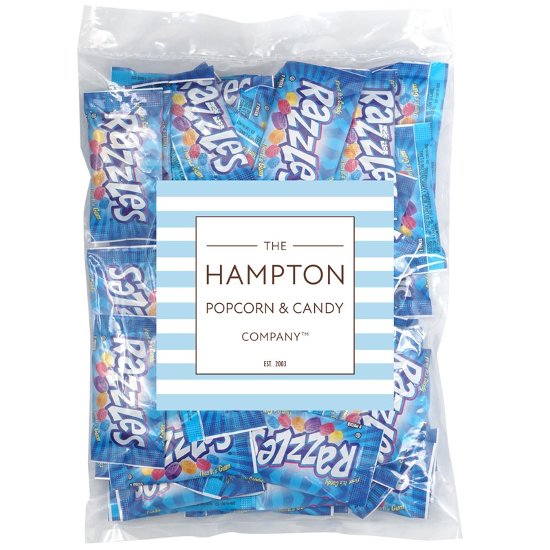 Razzles Candy Gum, 60 Pack, 2 Gum Pieces Per Pack
