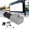 DC12V Geared Motor Turbo Worm Speed Reduction Machinery Accessories with