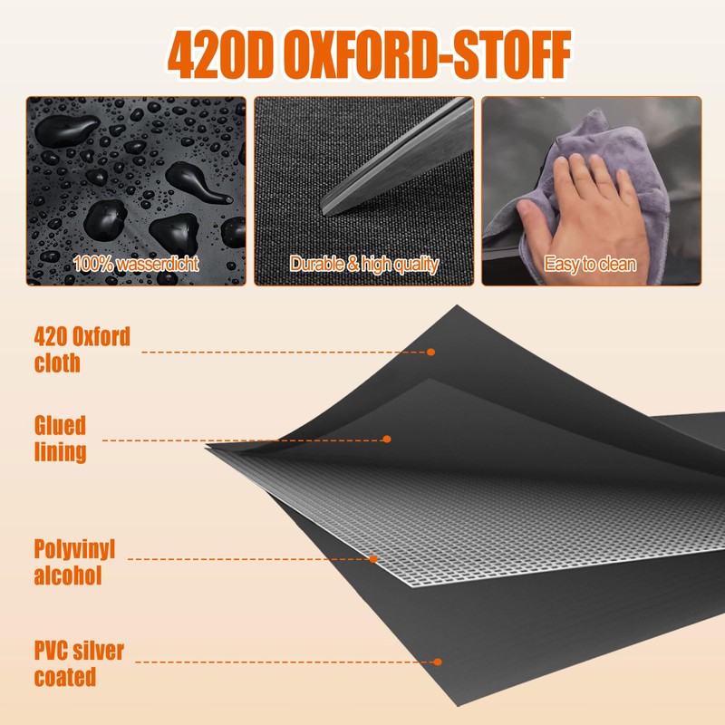 420D Oxford Half Car Cover Compatible with 2014-2023 Mazda Miata