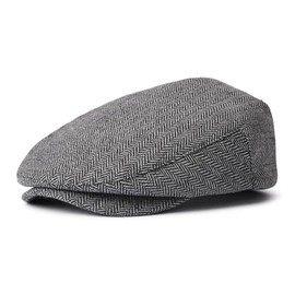 Brixton Hooligan Snap Cap, Grey/Black, Large