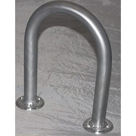 Marine Dock & Boat - 18" H X 7.5" W - Aluminum HANDRAIL - Safety Grab BAR Rail