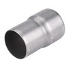 Qiilu 51mm to 60mm Motorcycle Exhaust Adapter Universal Stainless Steel