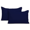 Imperial Rooms Pillow Cases 2 Pack Brushed Microfibre Pillow Covers