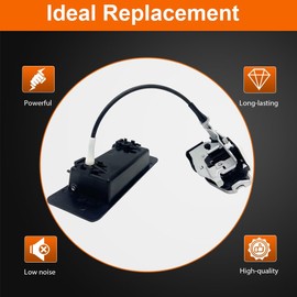 VEELECP Trunk Lock Latch Compatible with 2000-2005 Excursion Rear Tailgate Liftgate Door Lock Actuator Assembly with Handle