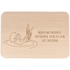Spruchreif Wooden Breakfast Board with Engraving – Bread Board with