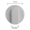 First4spares Universal White Knobs for All Ovens, Cookers and Hobs
