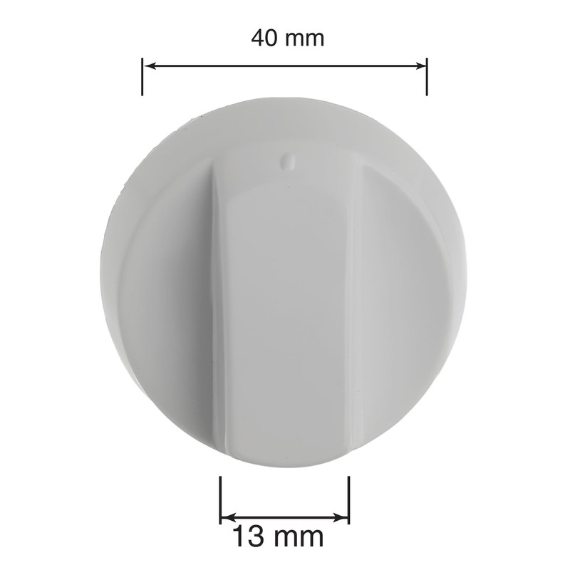 First4spares Universal White Knobs for All Ovens, Cookers and Hobs