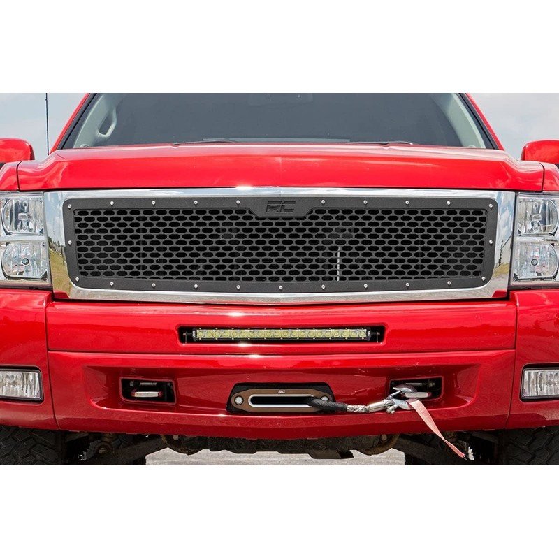 Rough Country Mesh Grille Insert for 2007-2013 Chevy Silverado 1500-70194