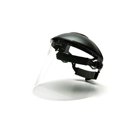Golden Protective Services Outlet Face Shield Replacement Clear Lens, Poly carbonate (Lens Only)
