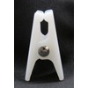 NAHANCO Fitting Clips 12 Plastic Fitting Clips for Alterations, White